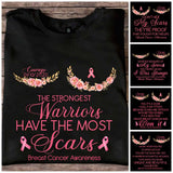 Breast Cancer Awareness Scars - Personalized T-shirt and Hoodie