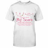 Breast Cancer Awareness Scars - Personalized T-shirt and Hoodie
