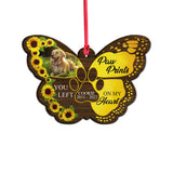 Once By My Side - Personalized Christmas Dog Ornament (Printed On Both Sides)
