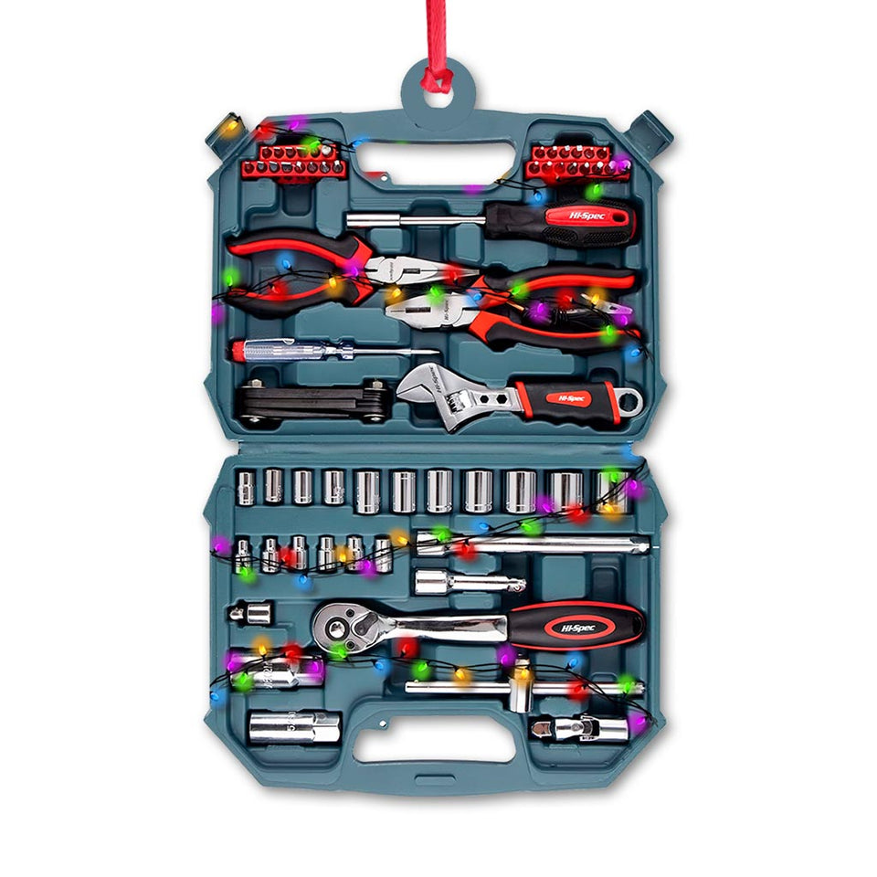 All I Want For Christmas - Mechanic Ornament (Printed On Both Sides)