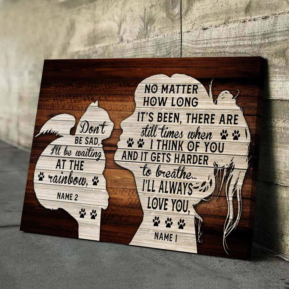 I Miss You - Personalized Cat Poster