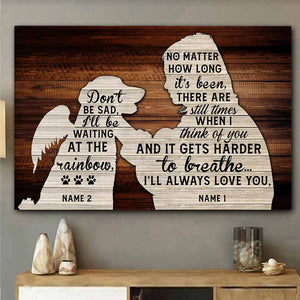 I Miss You - Personalized Dog Poster