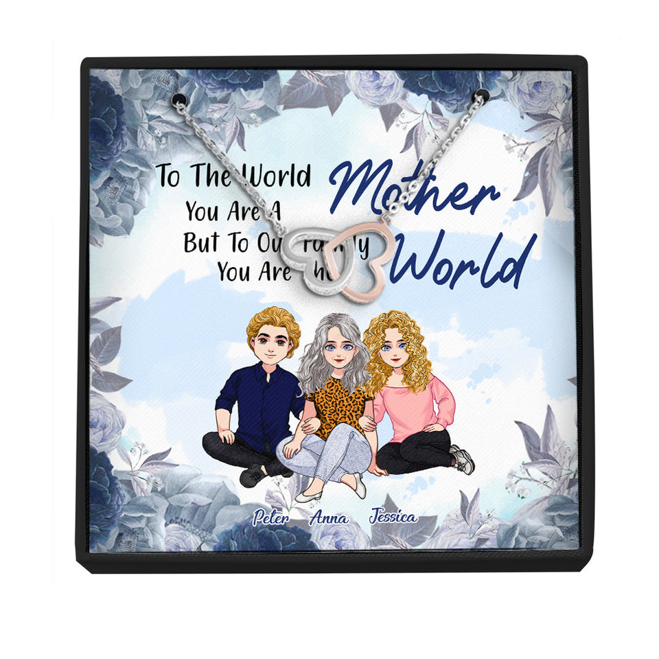 You Are A Mother But To Your Family - Personalized Mother's Day Mother Necklace
