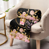 Best Dog Mom Ever - Personalized Mother's Day Dog Blanket