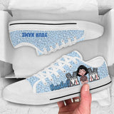 Baseball Mom - Personalized Baseball Low Top Shoes
