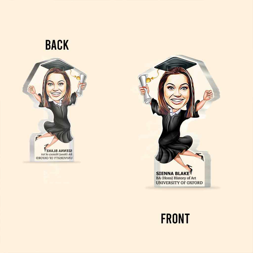 Special Graduation Gifts - Personalized Graduation Custom Shaped Acrylic Plaque
