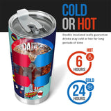 Super Dad Super Hero - Personalized Father's Day Father Tumbler