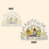 Mom You Are My Sunshine - Personalized Mother's Day Mother Custom Shaped Acrylic Plaque