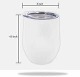If It Isn't Little Miss I'll Never Drinking Again Drinking Again - Personalized Bestie Wine Tumbler