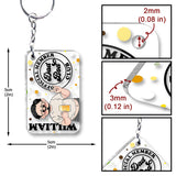 Official Member - Personalized Father Transparent Keychain