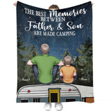 When I'm At My Best - Personalized Camping Blanket
