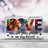 My Angel - Personalized Mother's Dog Custom Shaped Acrylic Plaque