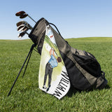 My Lucky Golf Cap - Personalized Golf Golf Towel
