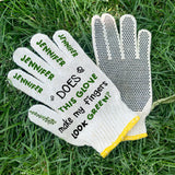 Does This Glove Make My Fingers Look Green - Personalized Gardening Garden Gloves