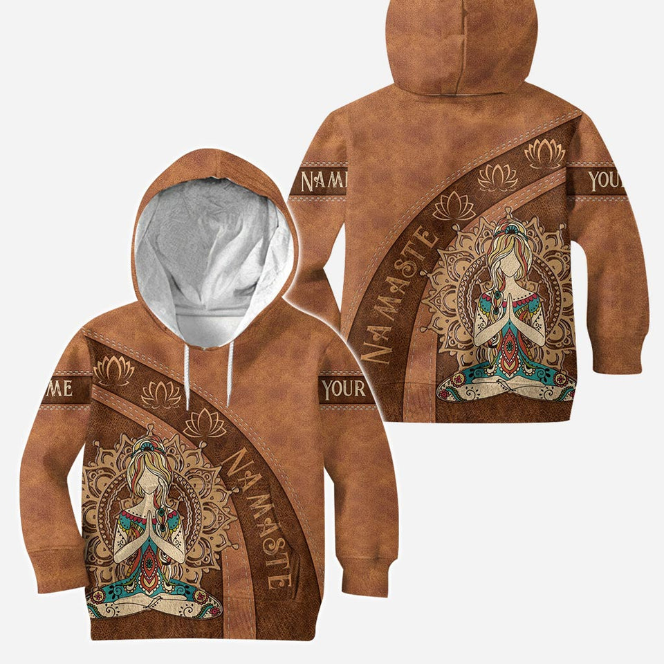 Namaste - Personalized Yoga Hoodie and Leggings