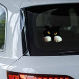 Cat Inspired Pattern Decal Die Cut