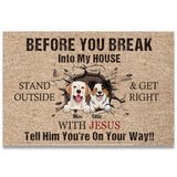 One Your Way - Personalized Dog Doormat