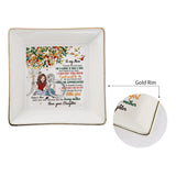 I Know It's Not Easy - Personalized Mother's day Mother Jewelry Dish