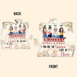 The Sisters I Got To Choose - Personalized Bestie Custom Shaped Acrylic Plaque
