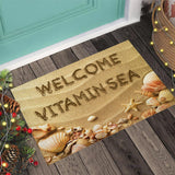 Welcome Vitamin Sea 3D Printed Doormat