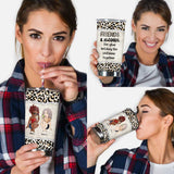 Friends And Alcohol The Glue Holding The Shitshow Together - Personalized Bestie Tumbler