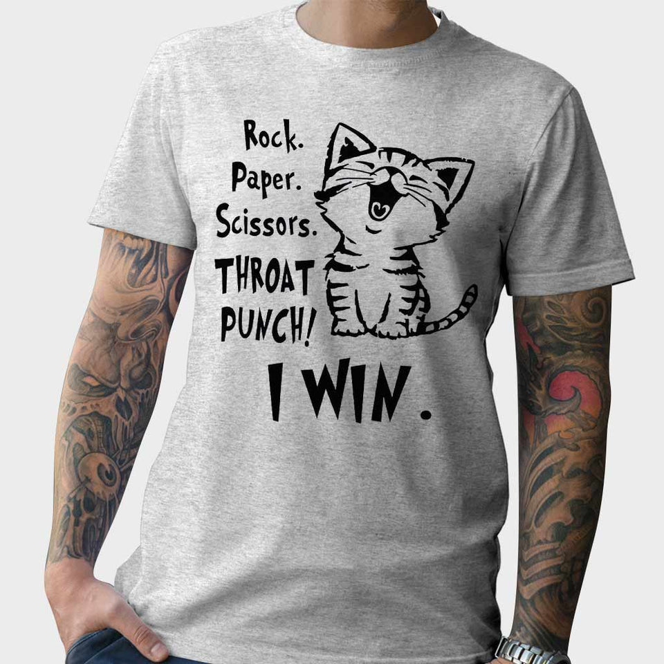 Rock Paper - Cat T-shirt And Hoodie 062021