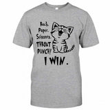 Rock Paper - Cat T-shirt And Hoodie 062021
