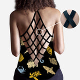 Sunrise Sunburn - Sea Lover Cross Tank Top