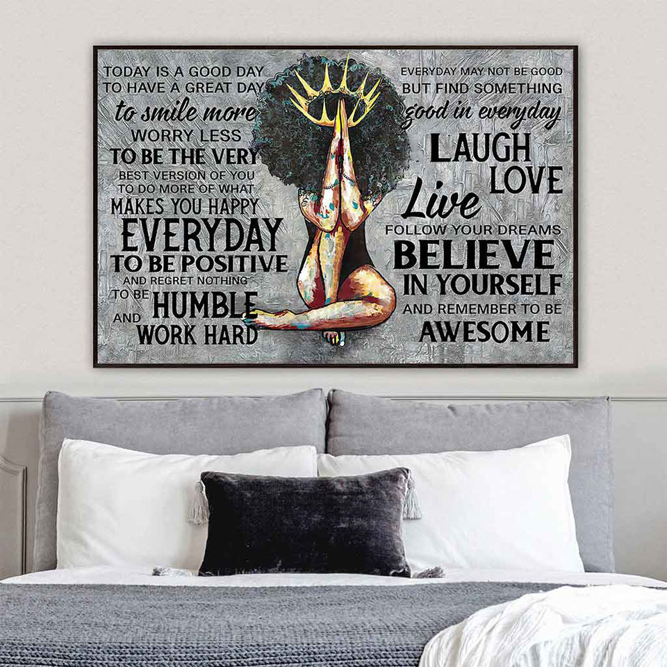 Black Queen  - African American Poster 062021