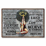 Black Queen  - African American Poster 062021