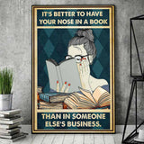Nose In A Book Poster 062021
