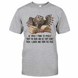 Turn The Page - Book T-shirt And Hoodie 062021