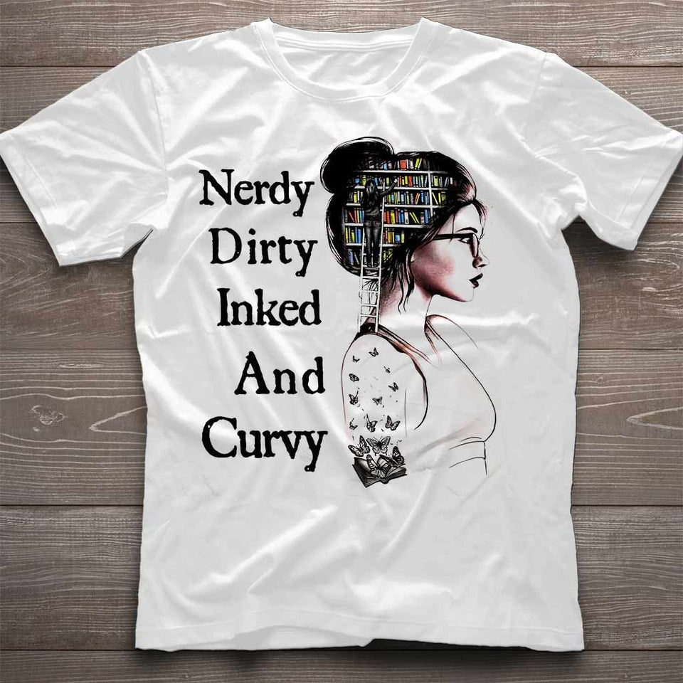 Nerdy Dirty  - Book T-shirt And Hoodie 062021