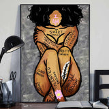 Black Queen - African American Poster 062021
