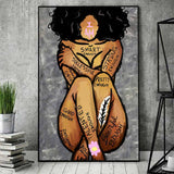 Black Queen - African American Poster 062021