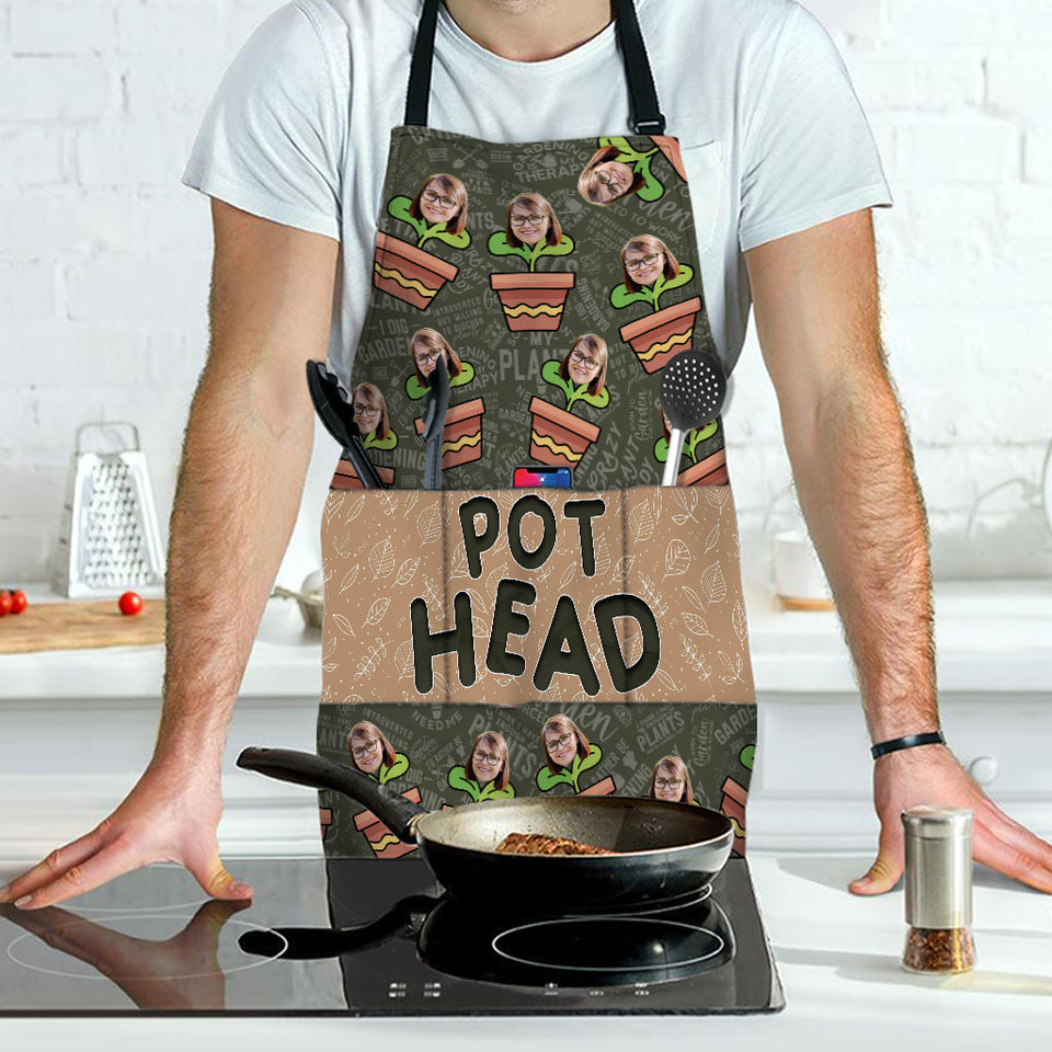 Pot Head - Personalized Gardening Apron