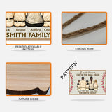 Check The Ball Field - Personalized Baseball Wood Sign