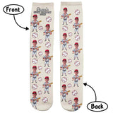 Lucky Game Day Socks - Personalized Baseball Socks