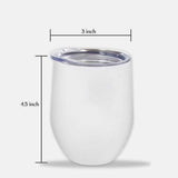 You Know What Rhymes With Camping - Personalized Wine Tumbler