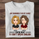 Partners In Crime - Personalized Bestie T-shirt and Hoodie