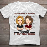 Partners In Crime - Personalized Bestie T-shirt and Hoodie