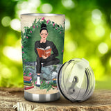 Just A Girl Who Loves Books - Personalized Book Tumbler
