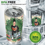 Just A Girl Who Loves Books - Personalized Book Tumbler