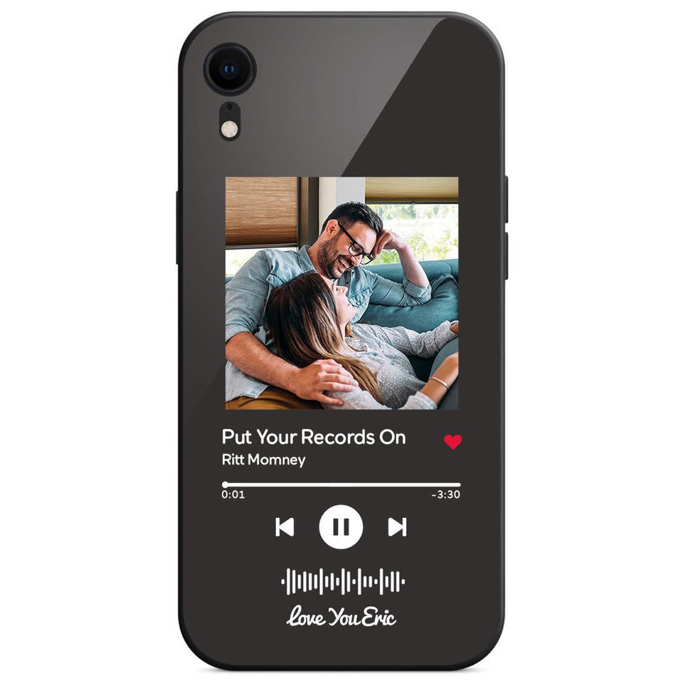 Music Code Song Photo Custom - Personalized Music Code Phone Case