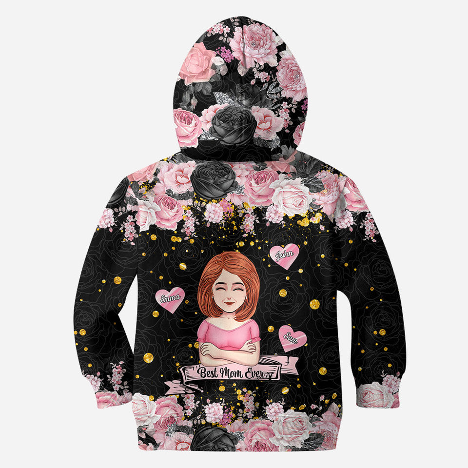 Best Mum Ever - Personalized Mother's Day Mother All Over T-shirt and Hoodie