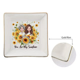You Are My Sunshine - Personalized Mother's Day Mother Jewelry Dish