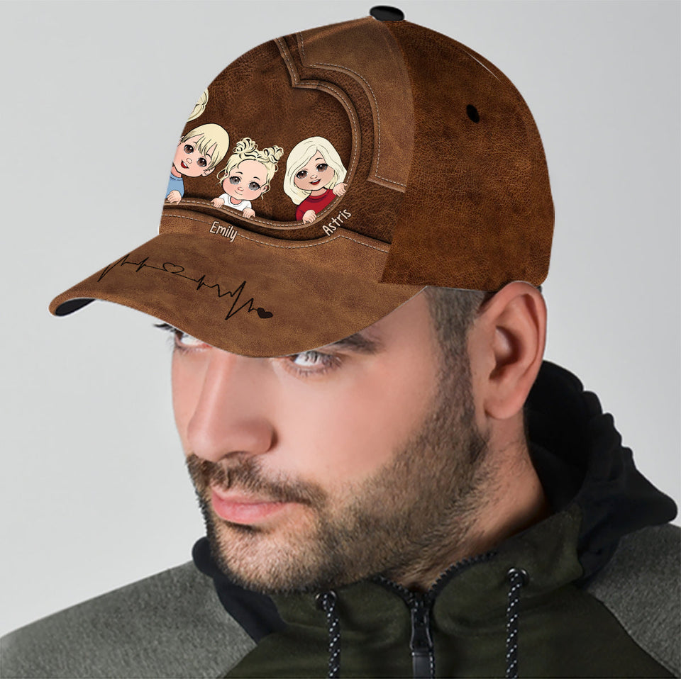 Best Dad Ever - Personalized Father Classic Cap