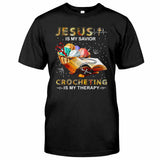 Jesus And Crocheting T-shirt And Hoodie 062021