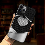 Knit Metal Pattern Print Phone Case 062021