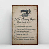Sewing Rules Poster 062021